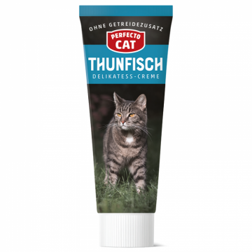 Hrana umeda pentru pisici Perfecto Cat Delikatess, Ton, 75g