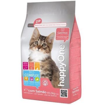 Hrană uscată pentru pisica junior HappyOne, 1,5 kg