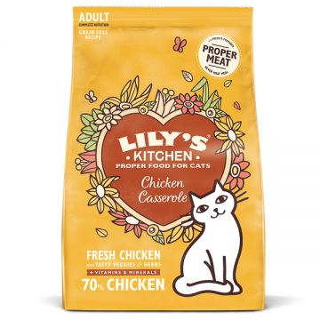 Lily's Kitchen Cat Chicken Casserole Adult Dry Food 800 g