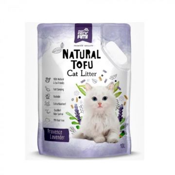 Mon Petit Ami, Asternut igienic tofu, aroma lavanda, 10l