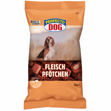 Recompense pentru caini Perfecto Dog, Mix carne soft, 150g