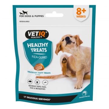 Recompense pentru caini Vetiq Snack Flea Guard, 70 g