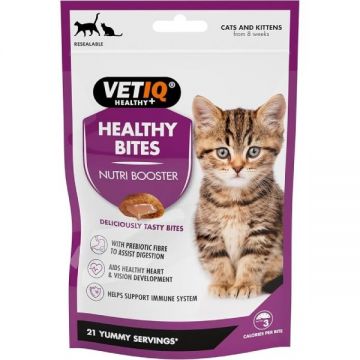 Recompense pentru pisici Vetiq Snack Kitten Nutri Booster, 65 g