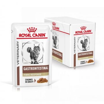 Royal Canin Gastro Intestinal Fibre Cat in sos, 12 x 85 g