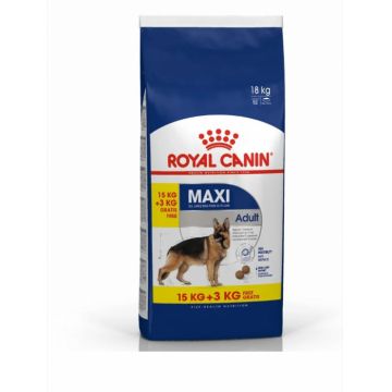 Royal Canin Maxi Adult 15 + 3 Kg Cadou