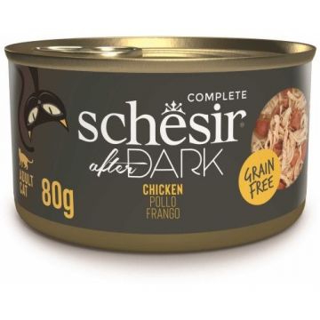 Schesir After Dark Cat Wholefood Pui, 80 g