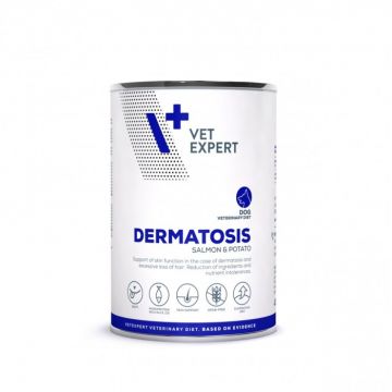 4T Dermatosis Dog Conserva 400 g, VetExpert