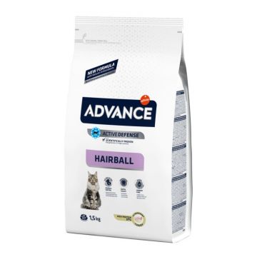 Advance Cat Adult Hairball Curcan Orez 1.5 kg