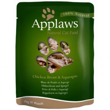 Applaws Cat Plic Piept de Pui si Sparanghel 70 g