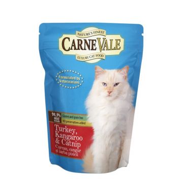 Carnevale Cat Plic Curcan Cangur Iarba pisicii 85 g