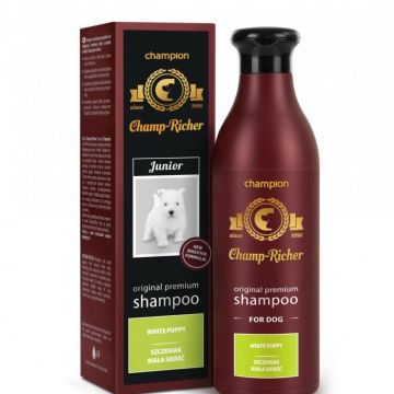 Champ Richer Sampon pentru catelusi cu blana alba 250 ml