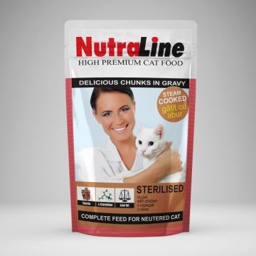 Nutraline Cat Sterilised 100 g