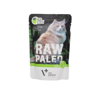 Raw Paleo Cat Adult Vanat Plic 100 g