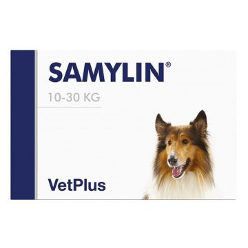 Samylin Caini de Talie Medie 30 tablete, VetPlus