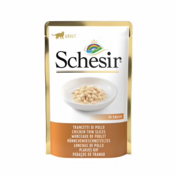 Schesir Cat Plic cu Pui in Salsa 85 g