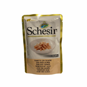 Schesir Cat Plic cu Ton si Somon 85 g