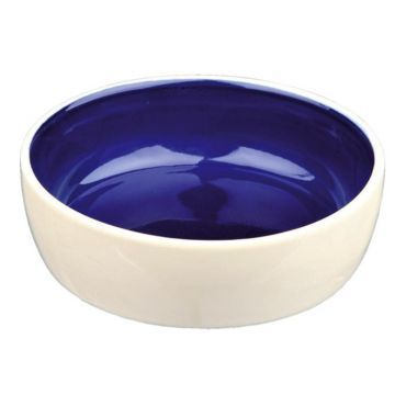 Trixie Castron Ceramica 0.3 l 12 cm Crem Albastru 2467