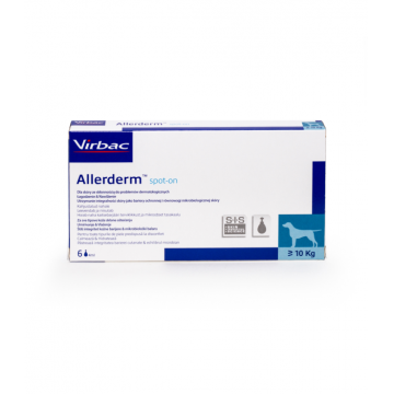 AllerDerm Spot-On 6 Pipete x 4 ml, Virbac