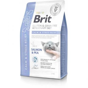 Brit Grain Free Veterinary Diets Cat Calm & Stress Relief, 2 kg