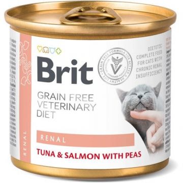 Brit Grain Free Veterinary Diets Cat Renal, 200 g