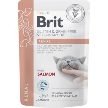 Brit Grain Free Veterinary Diets Cat Renal, 85 g