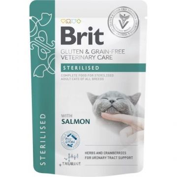 Brit Grain Free Veterinary Diets Cat Sterilised, 85 g