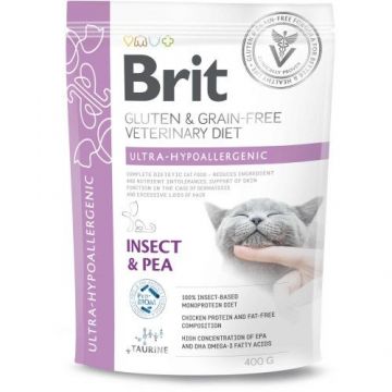 Brit Grain Free Veterinary Diets Cat Ultra-Hypoallergenic, 400 g