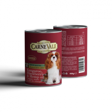 Carnevale Dog Cons Cangur Mure Ulei Canepa 400 g