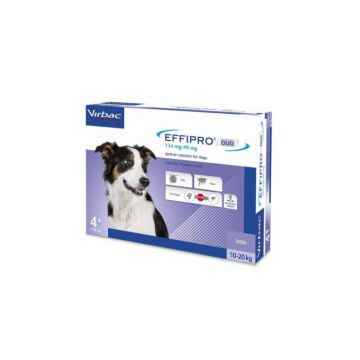 Effipro Duo Caini 10-20 kg - 1 pipeta, Virbac