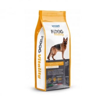 FIDOG Hrana uscata caini Vitality, pentru caini activi, 20kg