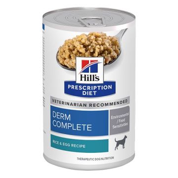 Hills PD Canine Derm Complete 370 g Conserva