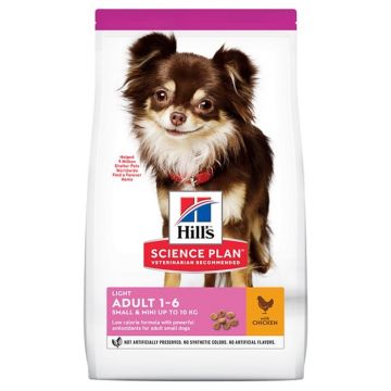 Hills SP Canine Adult Small and Mini Light cu Pui 1.5 kg