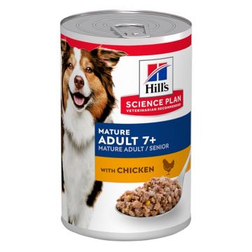 Hills SP Canine Mature cu Pui Conserva 370 g