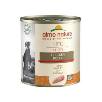 Hrana umeda caini Almo Nature HFC Puppy Conserva Pui, 280 g