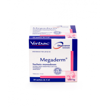 MegaDerm 28 plicuri x 4 ml, Virbac