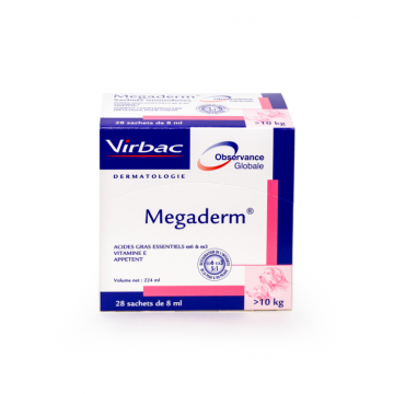 MegaDerm 28 plicuri x 8 ml, Virbac