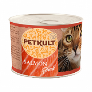 Petkult Cat Conserva cu Somon 185 g