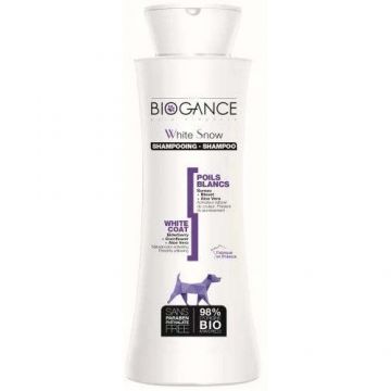 Sampon pentru caini Biogance Dog Shampoo White Aloe, 250 ml