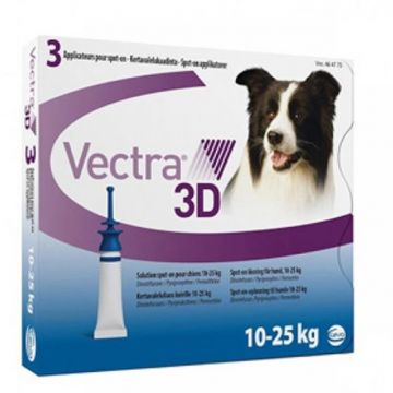 Vectra 3D Caini 10-25 kg - 1 pipeta