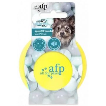 All For Paws, Jucarie Meta Ball-TPR Tennis Ball pentru caini