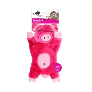 All For Paws, Jucarie Snoring Cuddler Pig, 27 cm