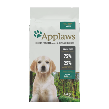 Applaws Dog Junior Mini & Mediu Cu Pui, 7.5 kg