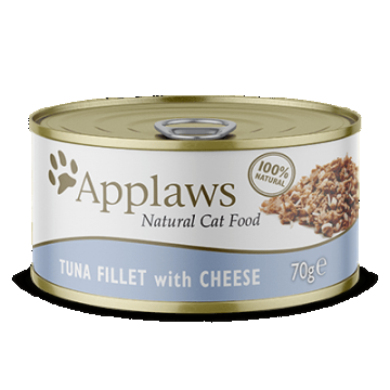 Applaws Tuna Fillet with Cheese, conserva, 70 g