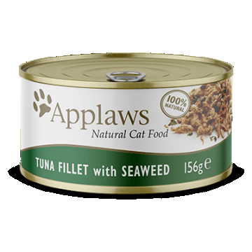 Applaws Tuna Fillet with Seaweed, conserva, 156 g