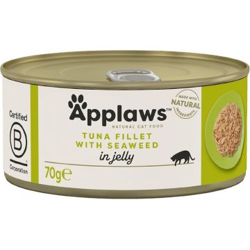 Applaws Tuna Fillet with Seaweed, conserva, 70 g