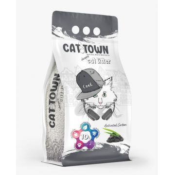 Asternut Igienic Cat Town Carbon Activ pentru Pisici, 10 L