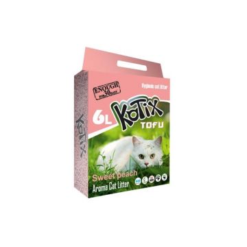 Asternut igienic Kotix, TOFU 6L Piersic