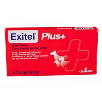 Exitel Plus Flavour, 8 comprimate