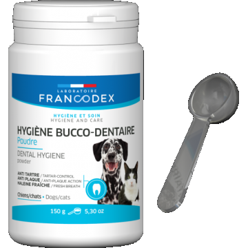 Francodex, Pasta de Dinti Pudra Dog/ Cat, 150 g