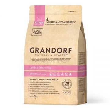 Grandorf Cat, Lamb & Brown Rice, Kitten, 400 g